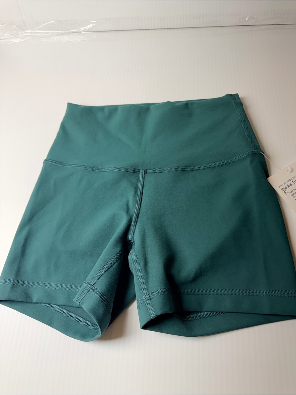 lululemon athletica High-Rise Teal Bike Shorts